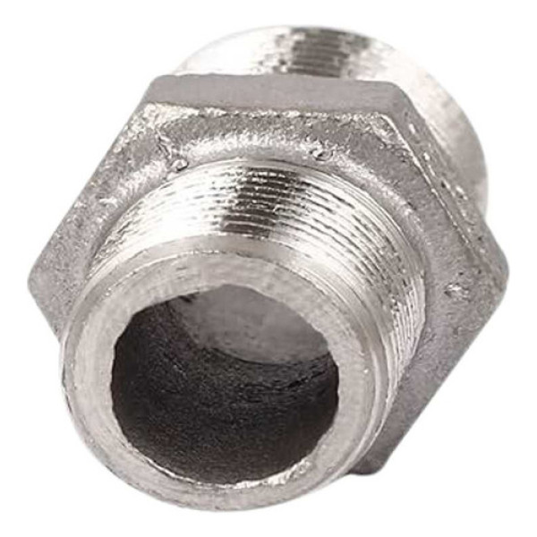 Niple De Redução Ferro Galvanizado 3/4 X1/2 