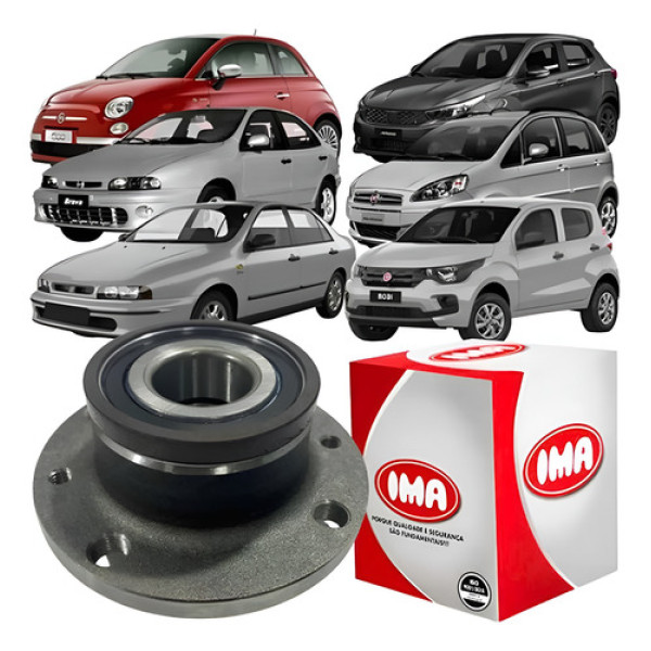 Cubo Roda Abs Palio Siena 2014 Al-609 Ima 51754193 30mm