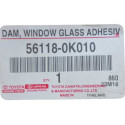 Adesivo Vidro Janela Dam Toyota Hilux 05 A 14 56118-0k010