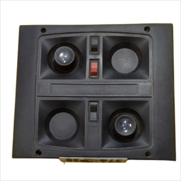 Conjunto Porta Foco  Luzes E Teclas Onibus Buscar  Cor Preto