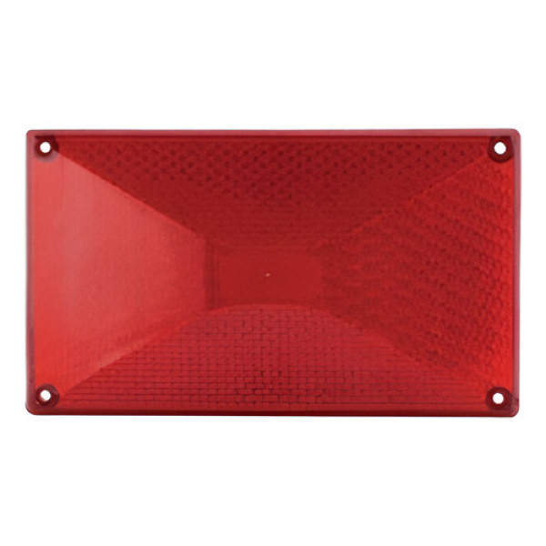 Lente Tras Inferior Diplomata Nielson Vermelho