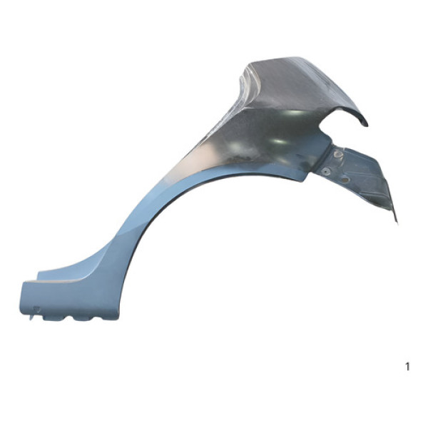 Retalho Lateral Traseiro Esquerdo Volkswagem Fox 2022 Preto