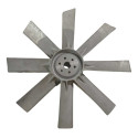 Hélice 8 Pás 6 Furos Alumínio Mb Om 352  485 Mm 